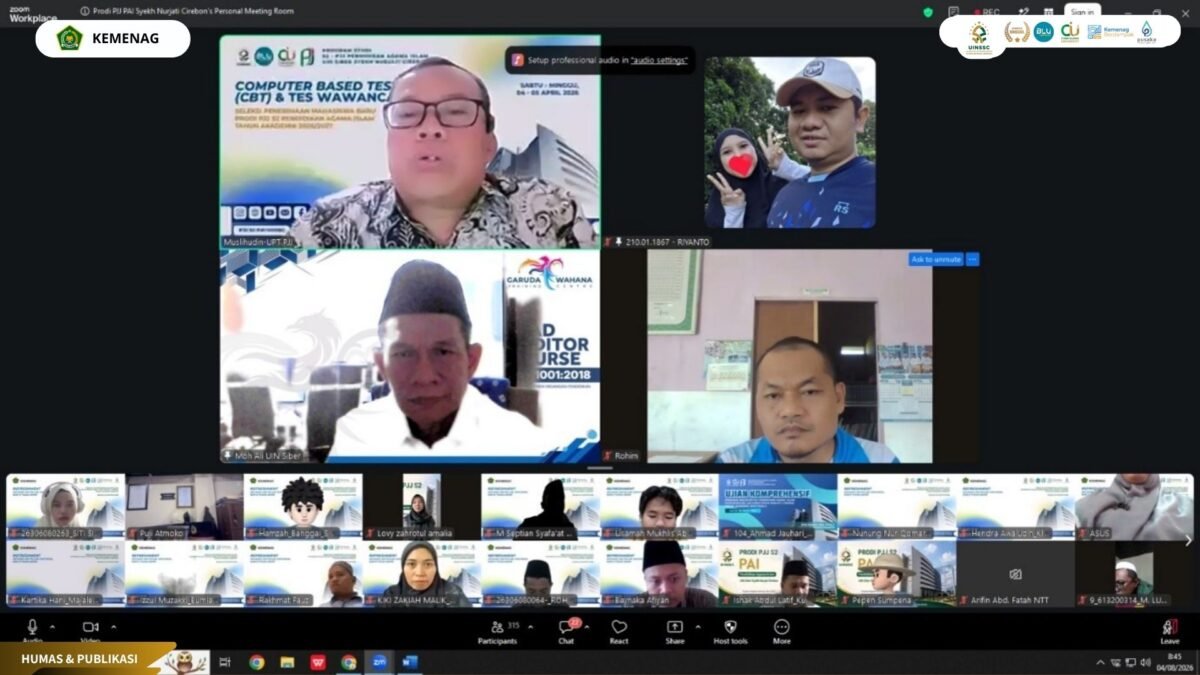 412 Mahasiswa Baru PJJ S2 PAI UIN Siber Cirebon Ikuti Pelatihan LMS