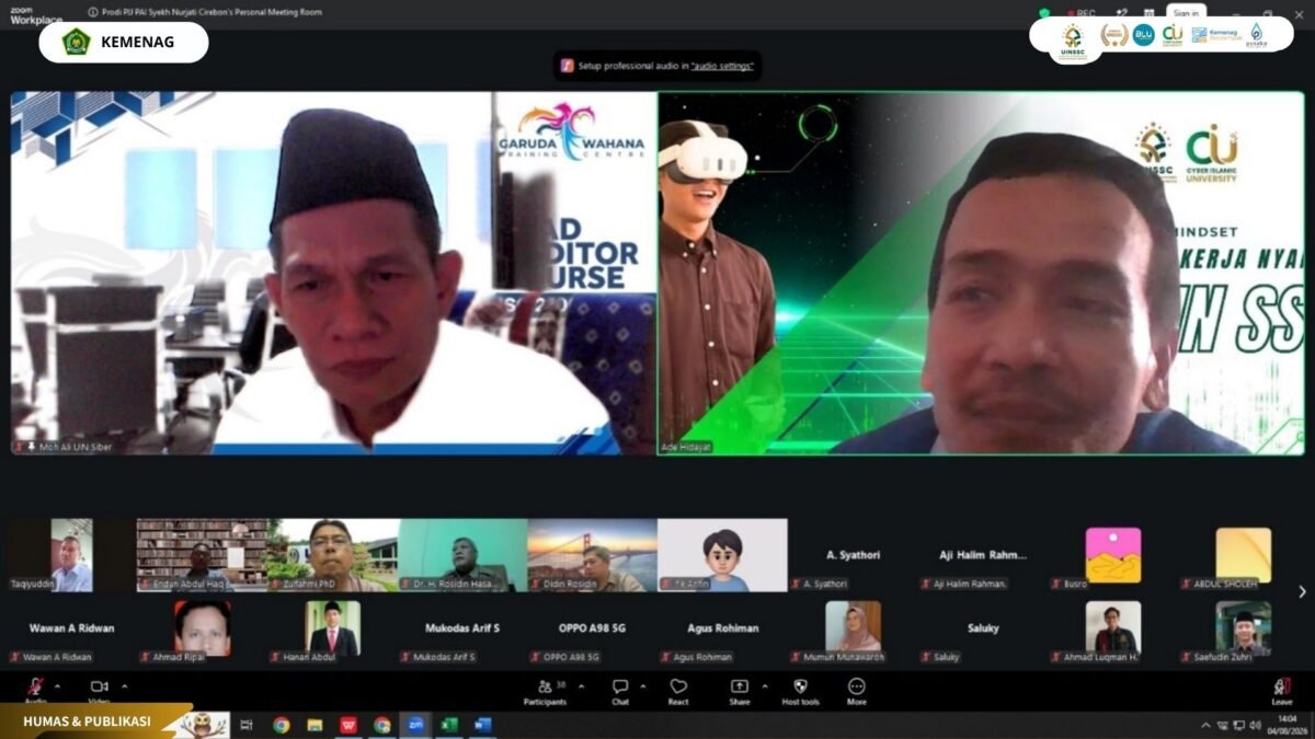 Pelatihan LMS PJJ S2 PAI UIN Siber Cirebon Perkuat Kompetensi Dosen